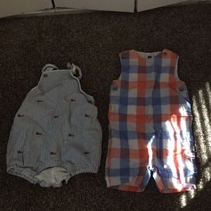 Janie and Jack rompers lot